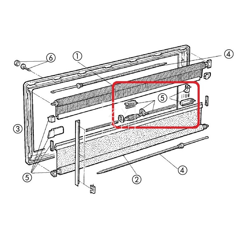 KIT REPARACION VENTANA S3/S4