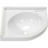 LAVABO RINCONERA 42X42 BLANCO