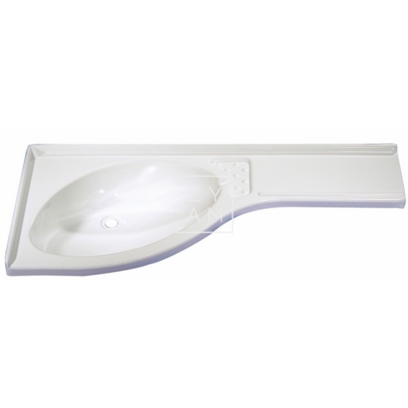 LAVABO L 84X38 BLANCO DERECHA