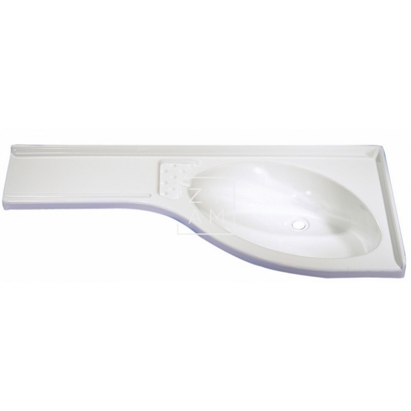 LAVABO L 84X38 BLANCO IZQUIERDA