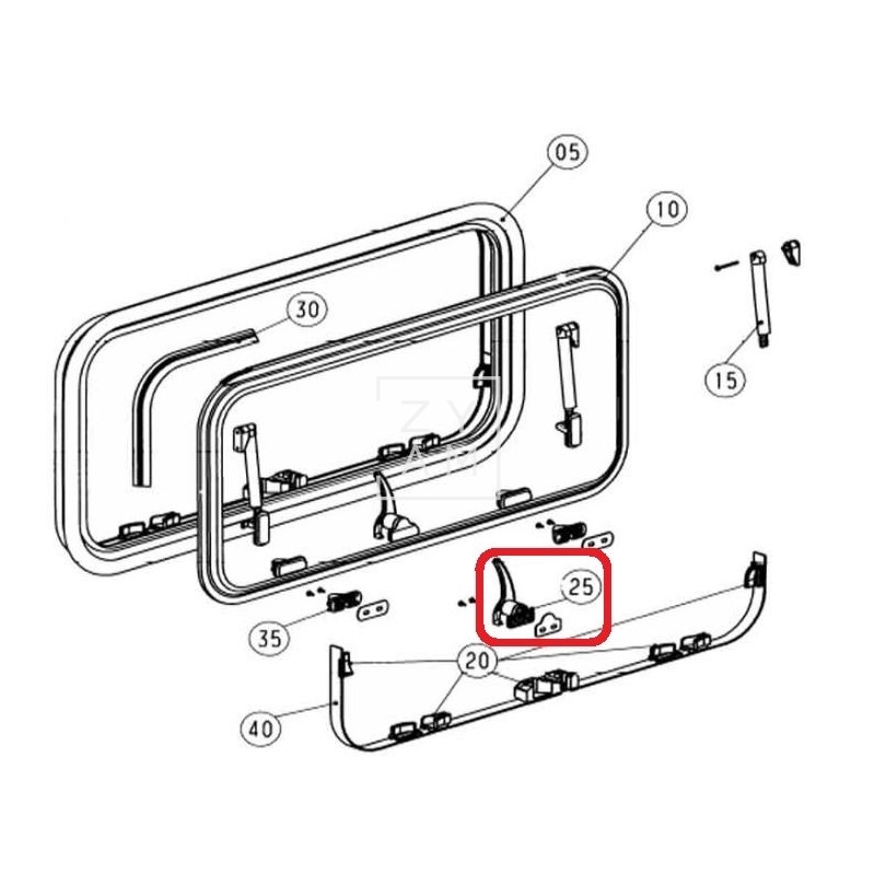 CIERRE VENTANA S7-S7R