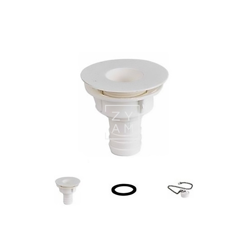 VALVULA DESAGÜE RECTO 20MM