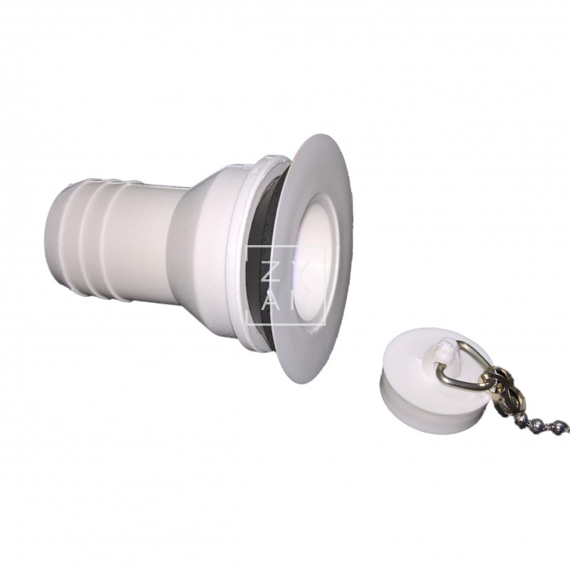 VALVULA DESAGUE RECTO 25MM