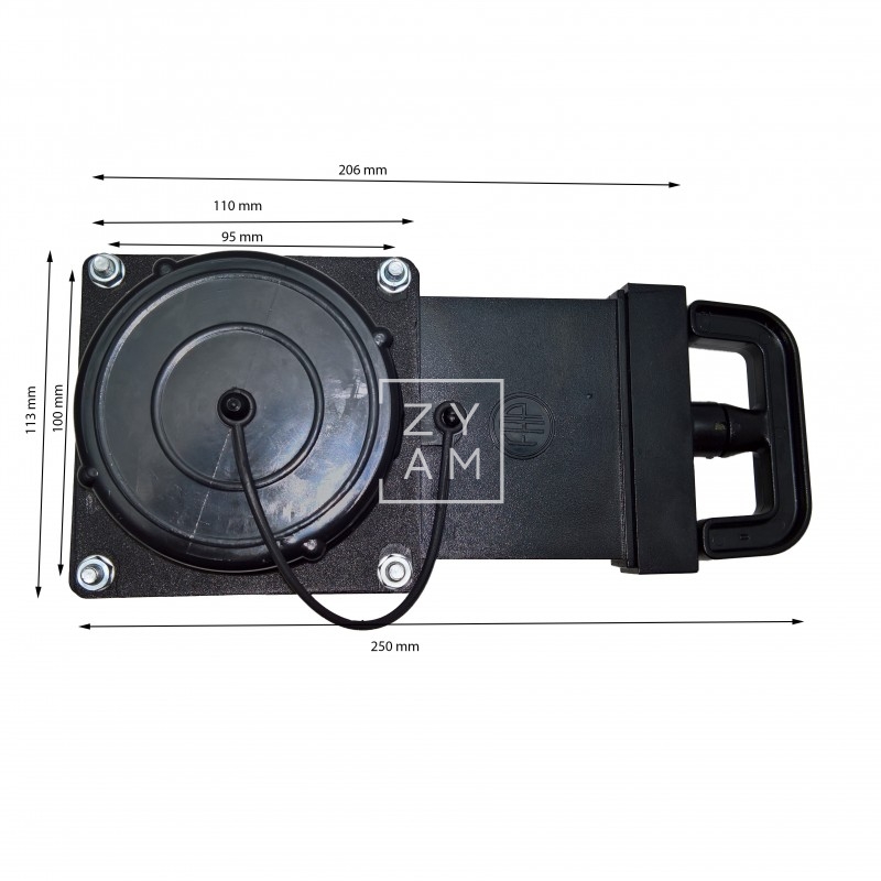 VALVULA DESCARGA 3" MACHO