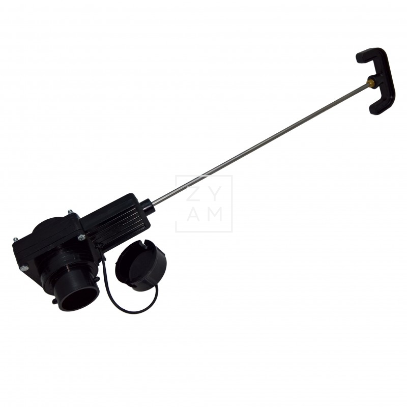 VALVULA DESCARGA 1 1/2" C/ALARGADOR 47CM