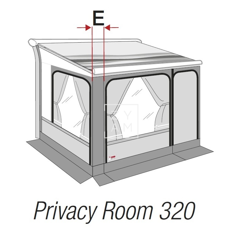 PROLONGACION PRIVACY F65/80 20CM