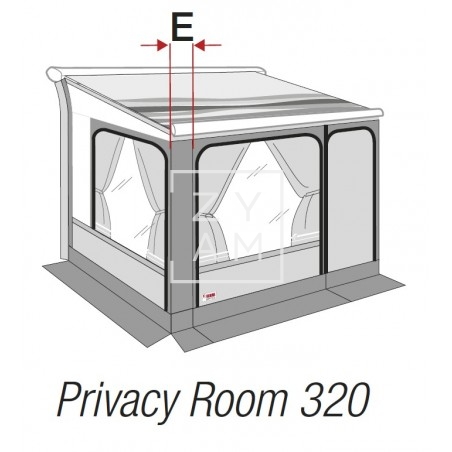 PROLONGACION PRIVACY F65/80 20CM