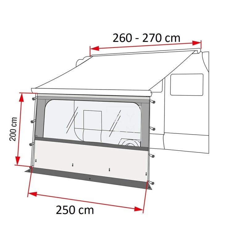 FRONTAL BLOCKER PRO 260 VAN F35/F45/F40