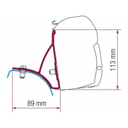Kit F45 Trafic/Vivaro/Primastar 2001-2015