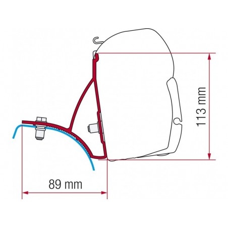 KIT F45 TRAFIC/VIVARO/PRIMASTAR 2001-2015