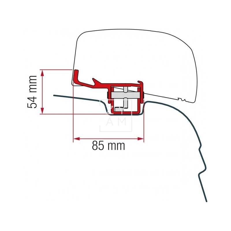 Kit Anclaje F40 VW T5 / T6