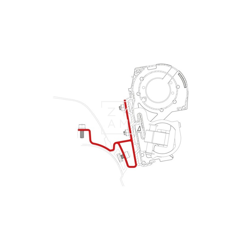 Kit Anclaje Dometic VW California
