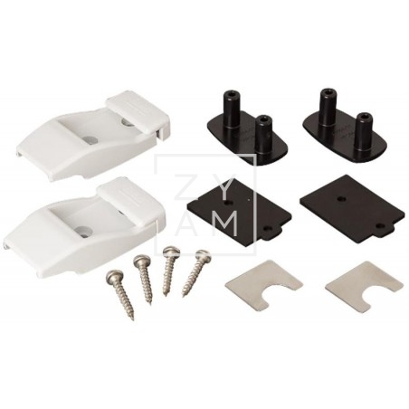 KIT SOPORTE PARED LATERAL FIAMMA PLASTICO