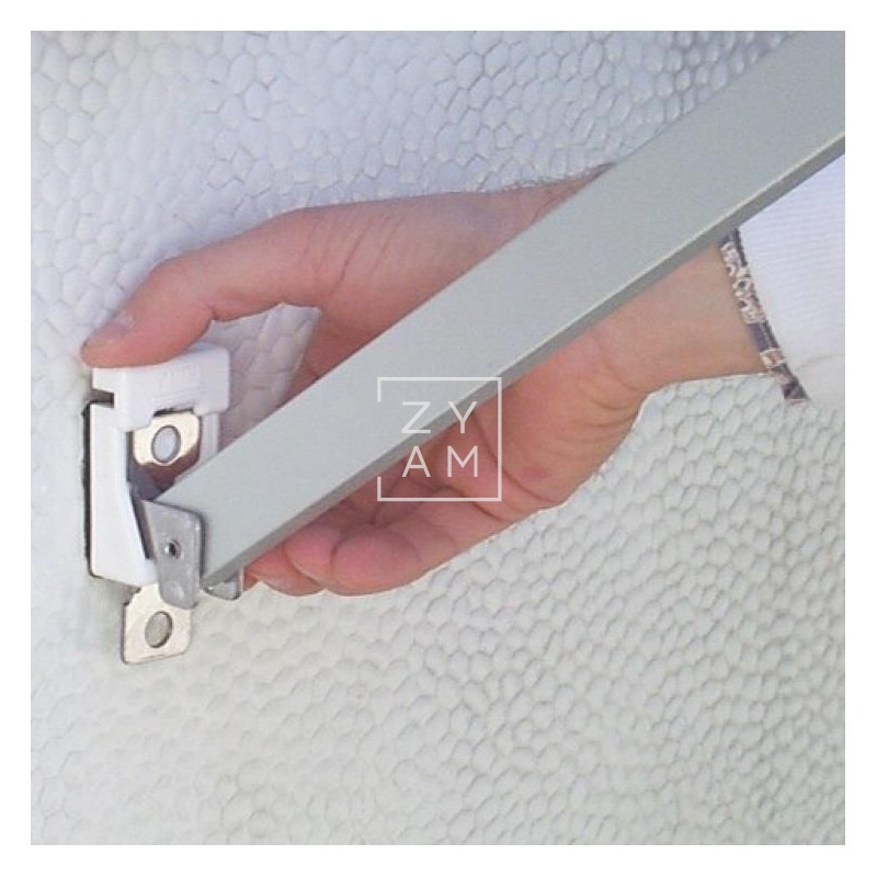 KIT SOPORTE PARED LATERAL FIAMMA PLASTICO