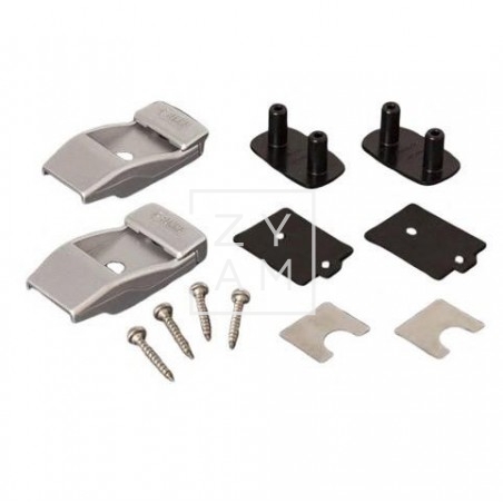 KIT SOPORTE PARED LATERAL FIAMMA ALUMINIO