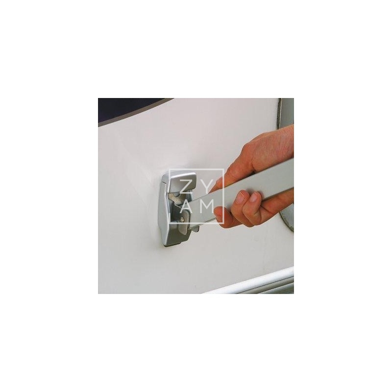 KIT SOPORTE PARED LATERAL FIAMMA ALUMINIO