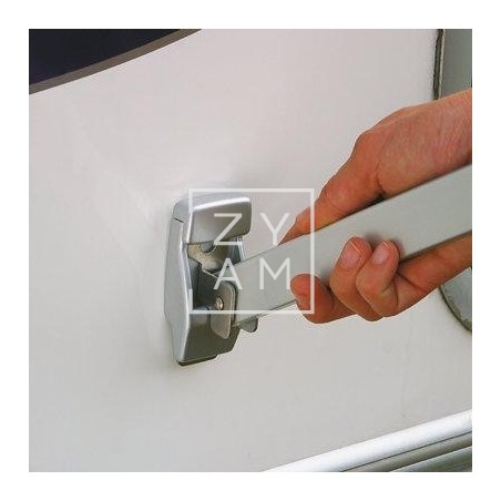 KIT SOPORTE PARED LATERAL FIAMMA ALUMINIO