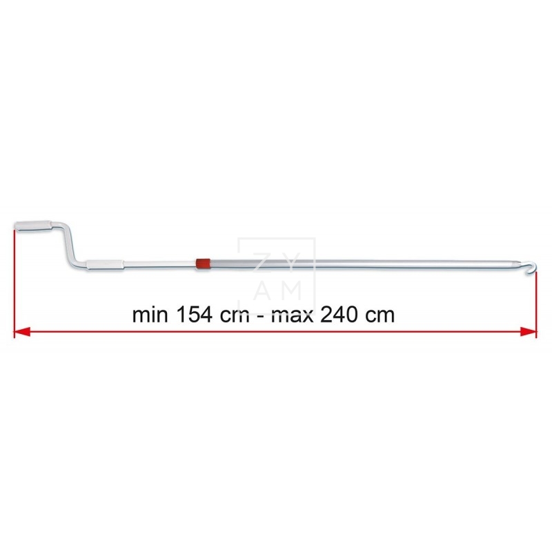 MANIVELA TELESCOPICA F45