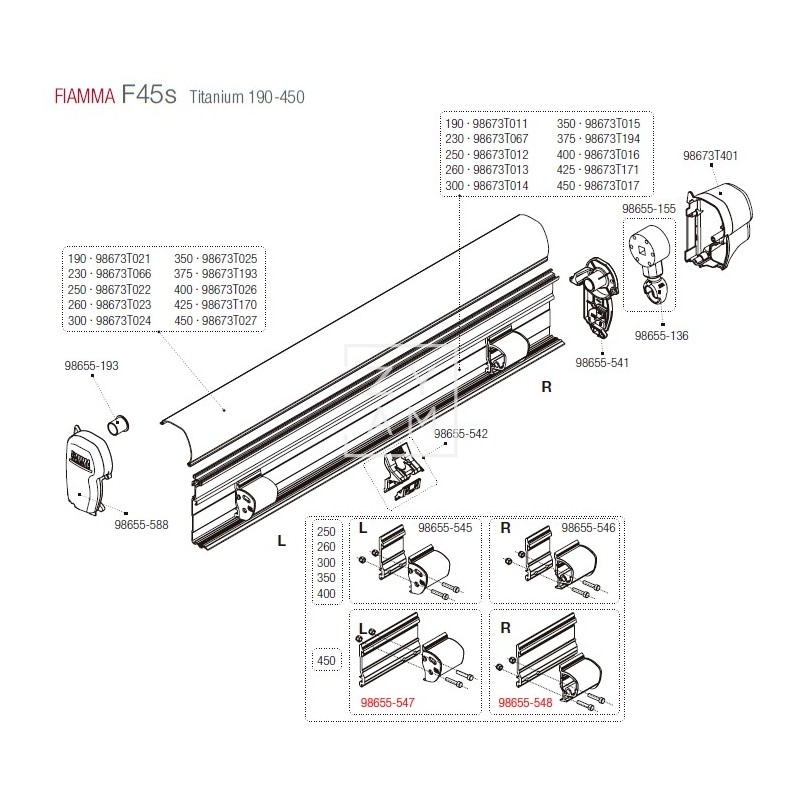 SHOCK ABSORBER F45S 450