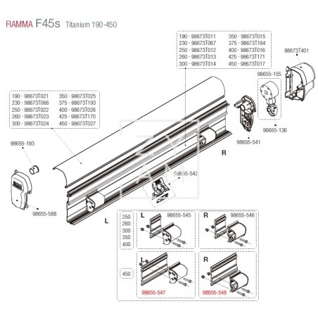 SHOCK ABSORBER F45S 450