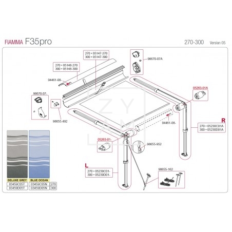 ROTULA F35/CARAVANSTORE 05