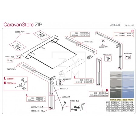 ROTULA F35/CARAVANSTORE 05