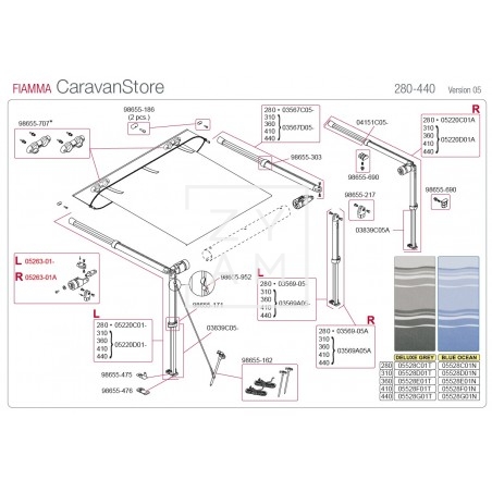 ROTULA F35/CARAVANSTORE 05