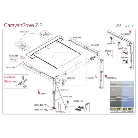 ROTULA F35/CARAVANSTORE 05