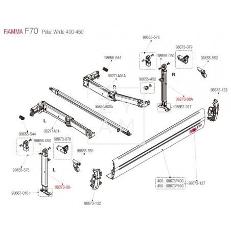 PATA F45S/F70 350-450