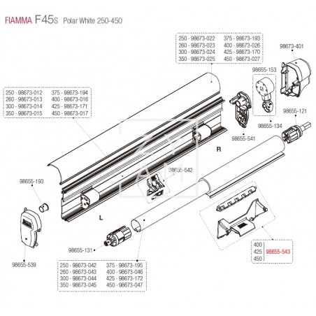 KIT SOPORTE RODILLO F45/F1