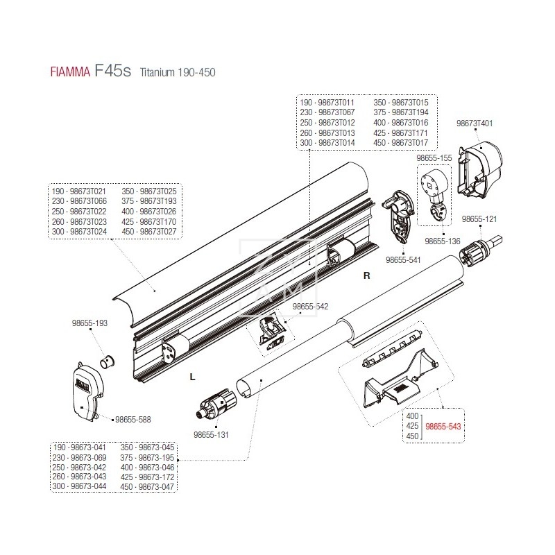 KIT SOPORTE RODILLO F45/F1