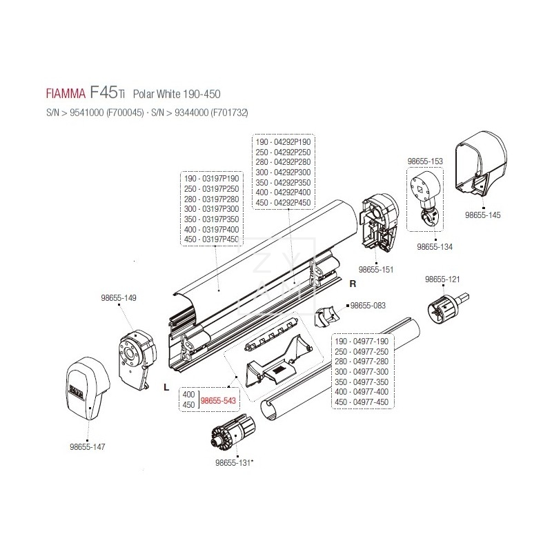 KIT SOPORTE RODILLO F45/F1