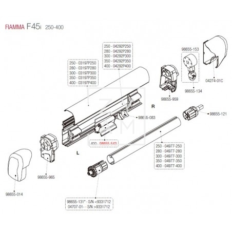 KIT SOPORTE RODILLO F45/F1