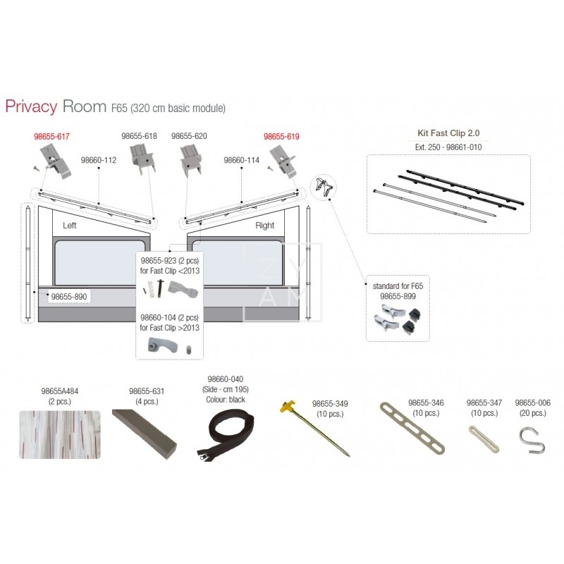ACOPLE FINAL FAST CLIP ARMAZON