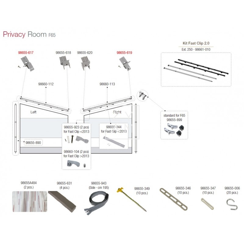 ACOPLE FINAL FAST CLIP ARMAZON