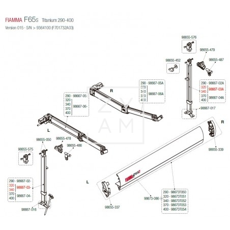 PATA F65S/F80S 320-340