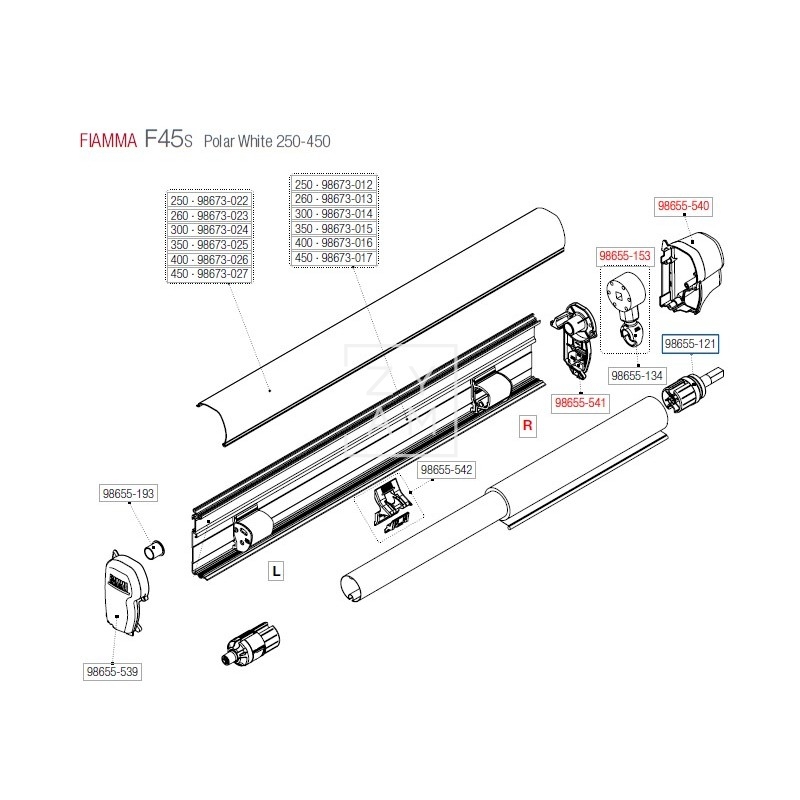 TAPA+CONTRATAPA+MOLINETE DERECHA F45S P.W.