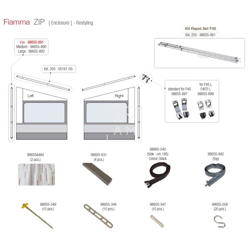 RAFTER VERTICAL PRIVATE ROOM VAN