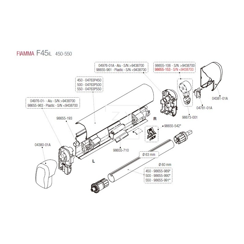 MOLINETE+OJAL F45/F70