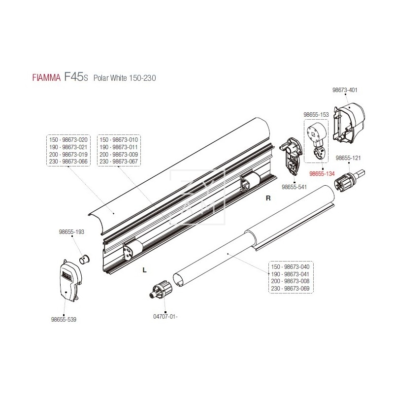 OJAL MOLINETE F45/F65/F70
