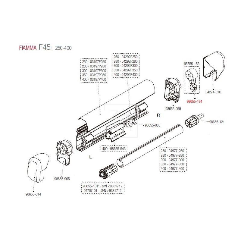 OJAL MOLINETE F45/F65/F70