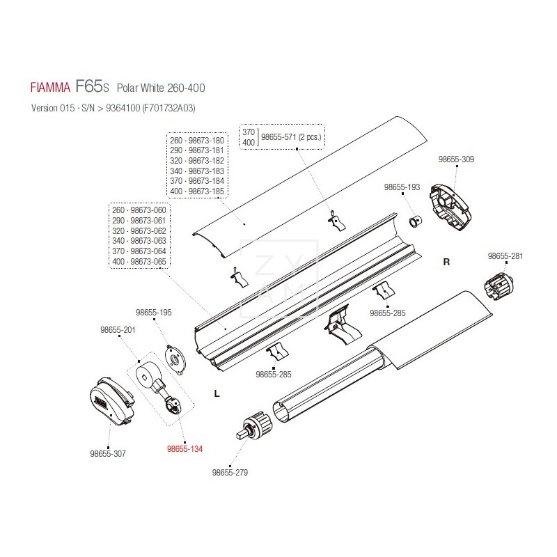 OJAL MOLINETE F45/F65/F70