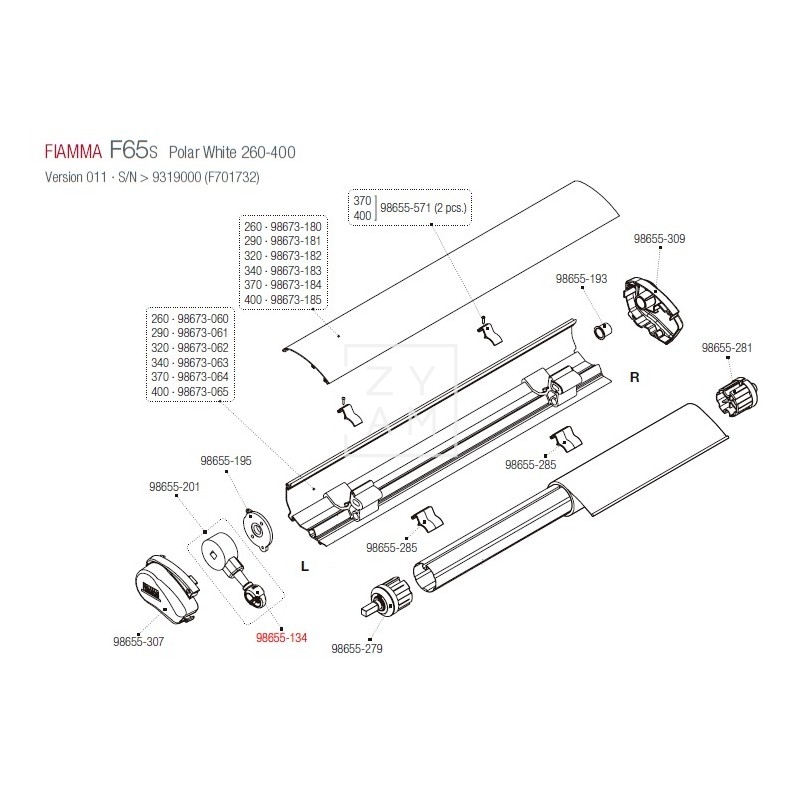 OJAL MOLINETE F45/F65/F70