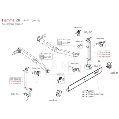 PATA F45/F1 300