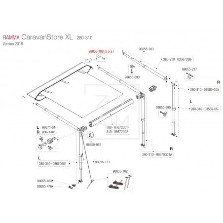 TOPE SACO CARAVANSTORE PAR