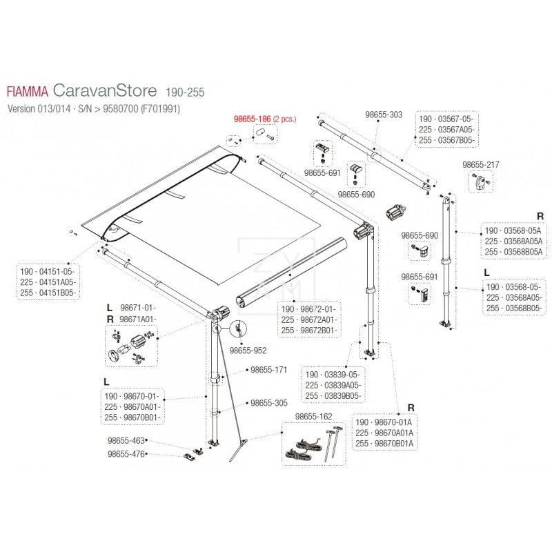 TOPE SACO CARAVANSTORE PAR