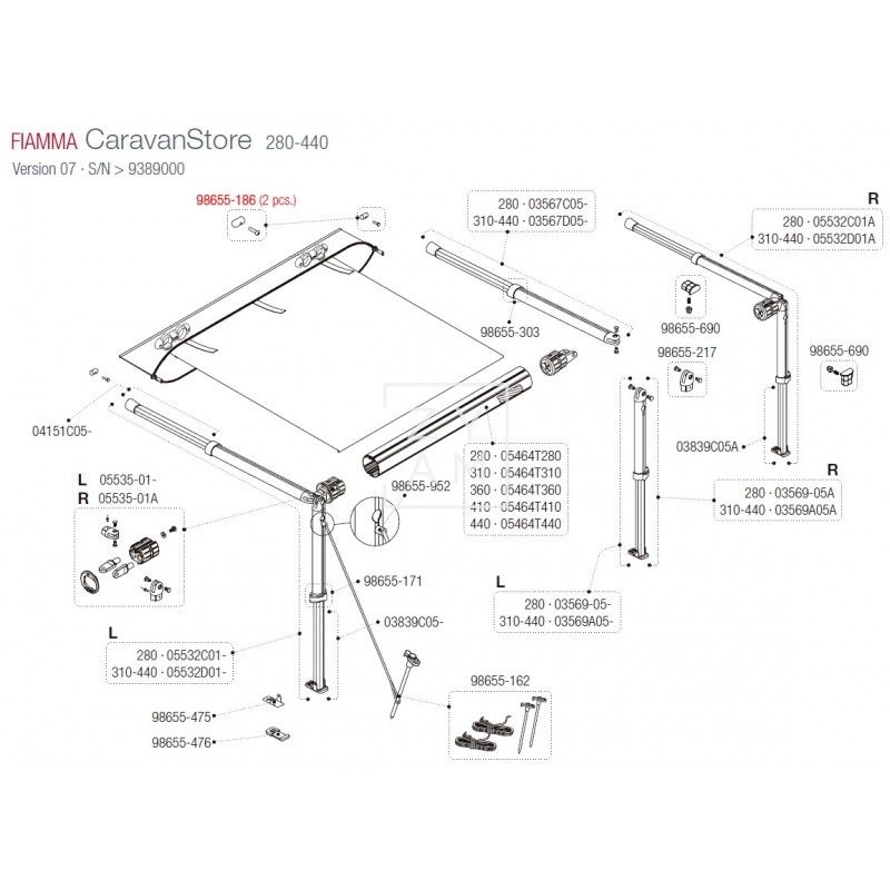 TOPE SACO CARAVANSTORE PAR