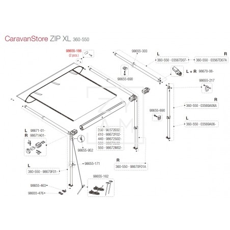 TOPE SACO CARAVANSTORE PAR