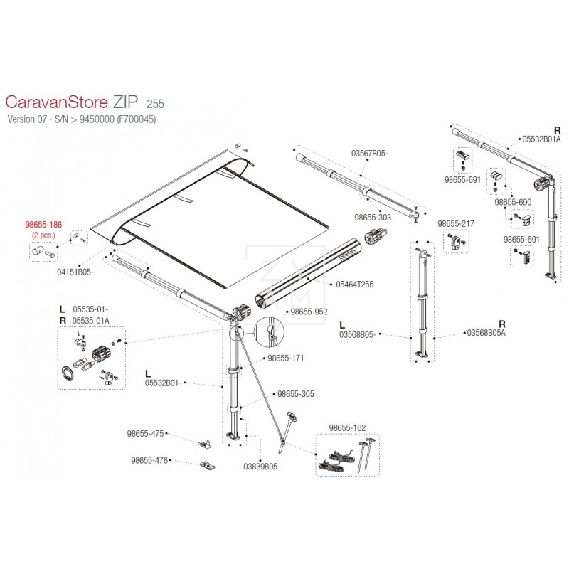 TOPE SACO CARAVANSTORE PAR