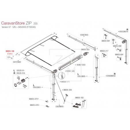 TOPE SACO CARAVANSTORE PAR